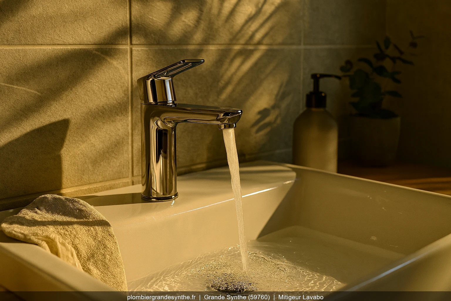 Remplacement mitigeur lavabo Hansgrohe Focus a Grande-Synthe (59760)